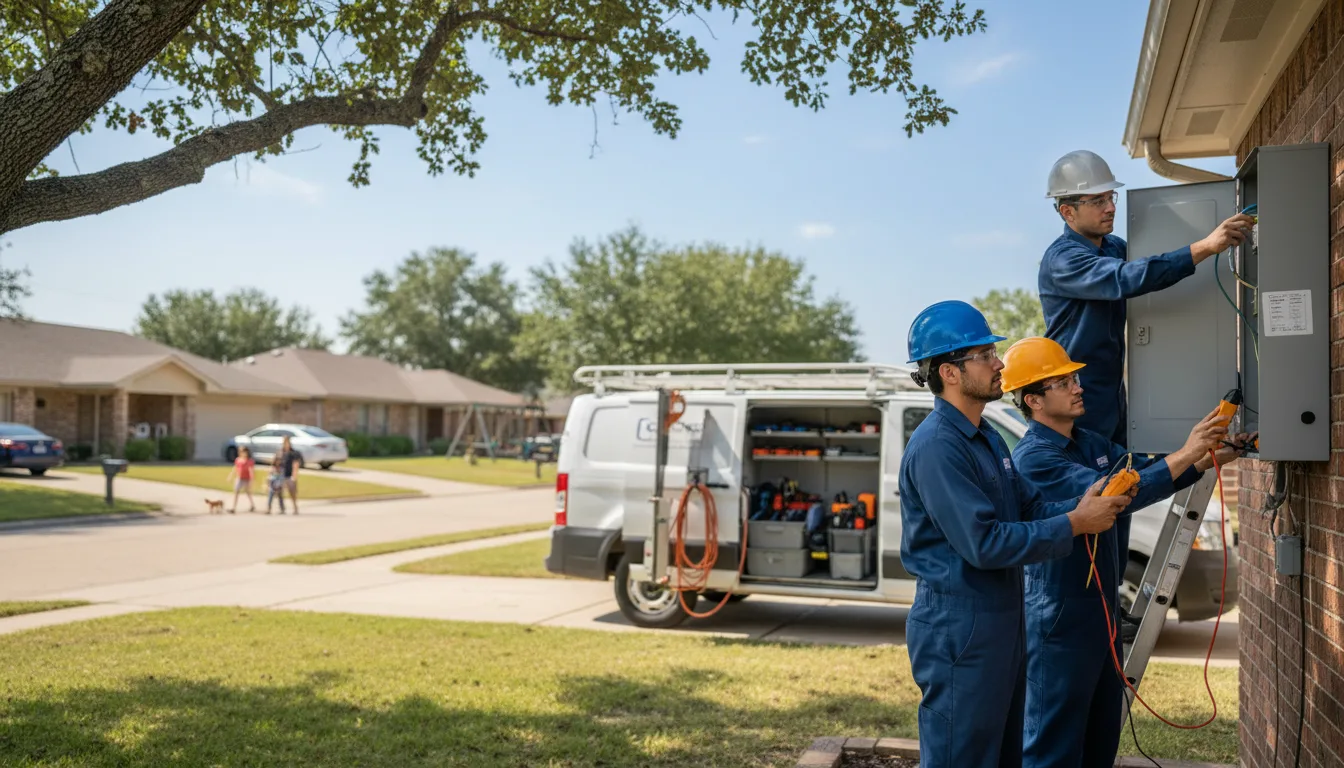 Certified electrician providing emergency electrical services in Pretty Prairie, KS